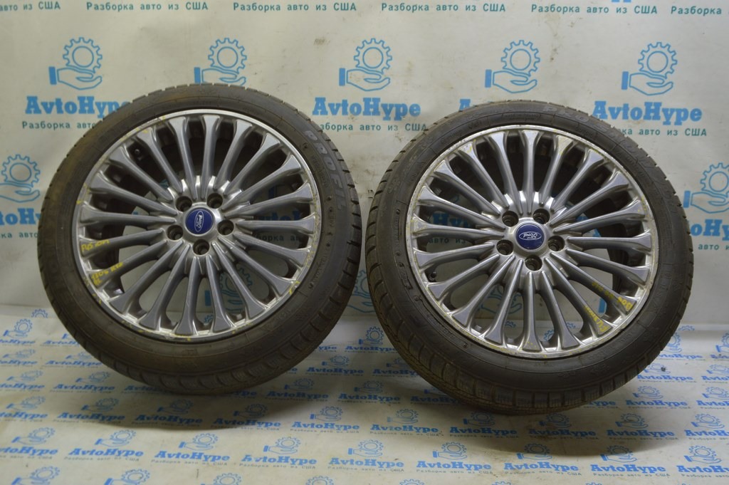 Комплект дисков titanium R18 5*108 Ford Fusion mk5 13-20 тип 4, бордюрка (06) без резины