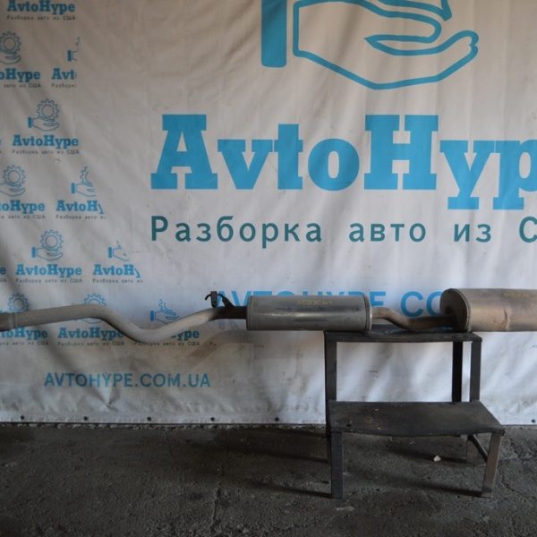 Выпускная трасса Acura MDX 16 примята