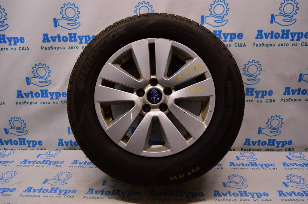 Диск колесный R17 Subaru Outback 15-19 (03) четвертый несколько царапин 910