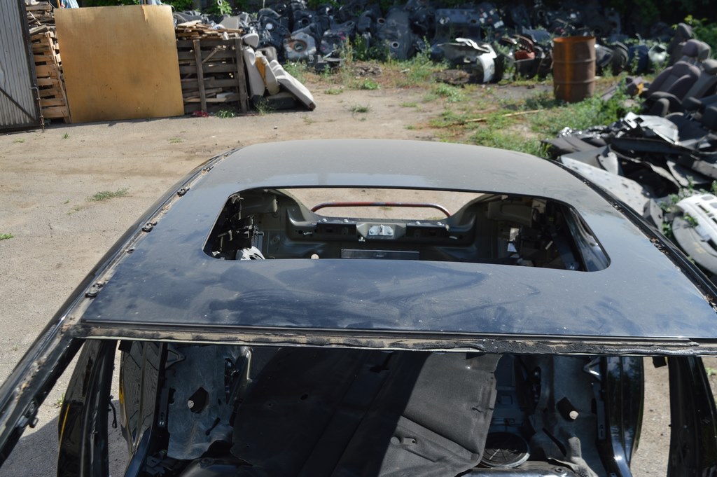 Крыша (металл) Porsche Panamera 10-16 под люк, черный 041 (01)