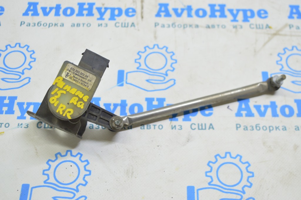 Датчик наклона кузова задний правый Porsche Panamera 10-16 с тяжкой (01)