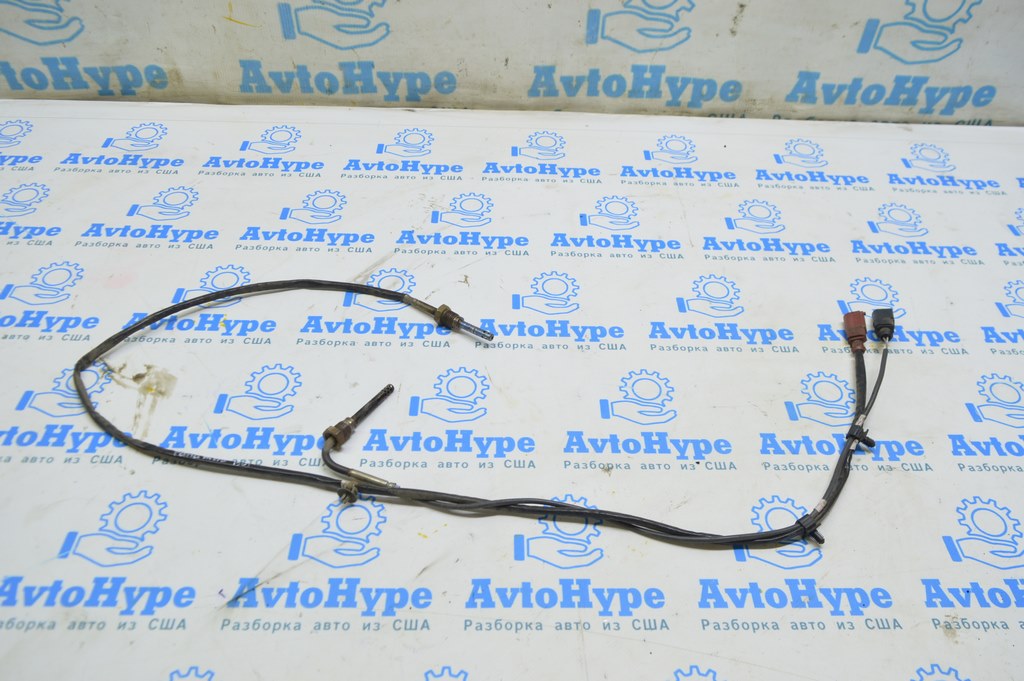 Датчик температуры выхлопных газов Porsche Panamera 10-16 3.0d коричневая фишка