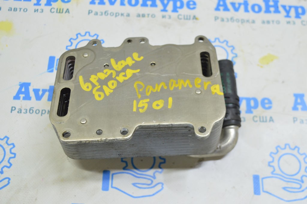 Маслянный охладитель ДВС Porsche Panamera 10-16 3.0d