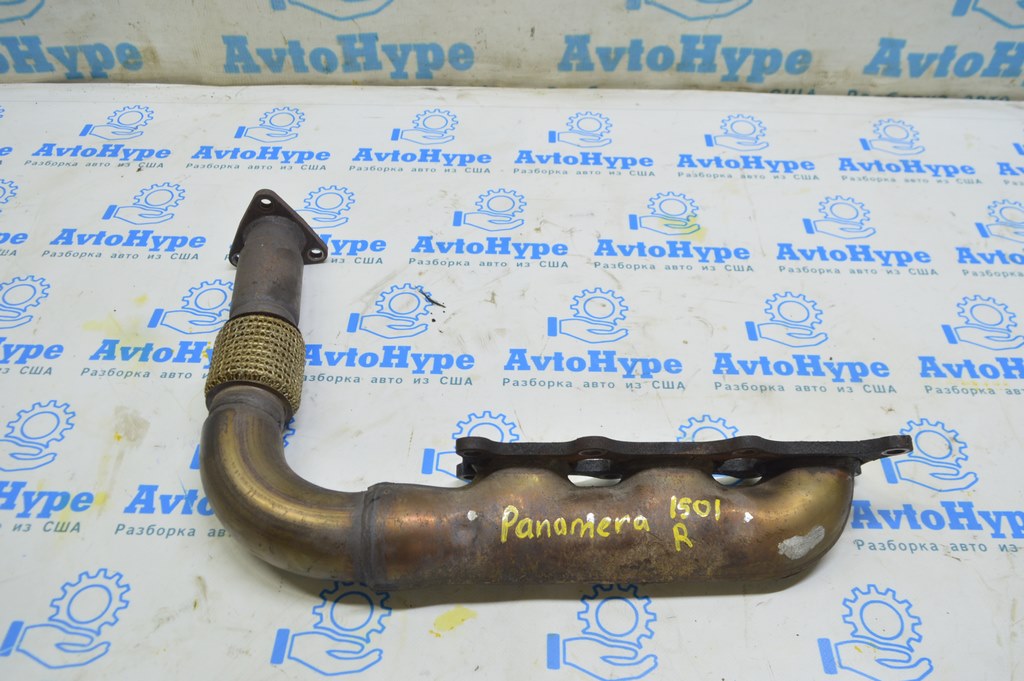 Коллектор выпускной правый Porsche Panamera 10-16 3.0d
