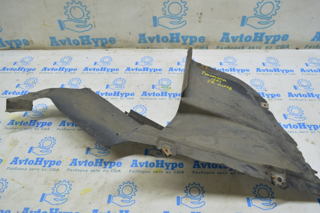 Подкрылок передний правый передняя часть Porsche Panamera 10-16 (01) замят