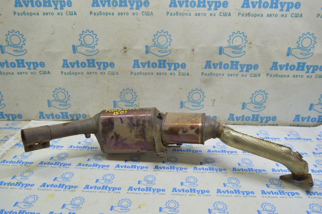 Приемная труба с катализатором Porsche Panamera 10-16 3.0d