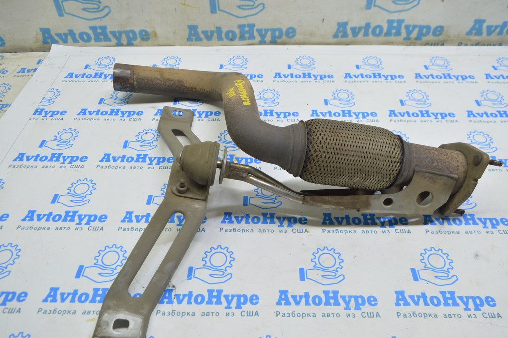 Выпускная трасса средняя часть Porsche Panamera 10-16 3.0d