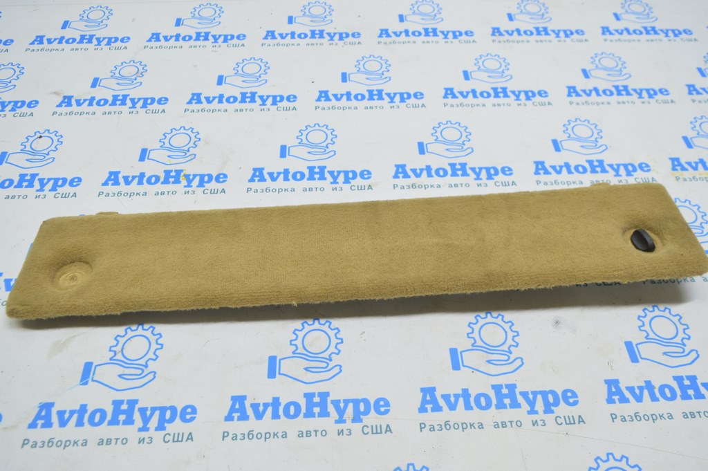 Вставка накладки проема багажника внутренняя Porsche Panamera 10-16 беж