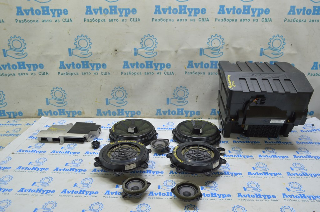Комплект акустики Porsche Panamera 10-16 BOSE (01)