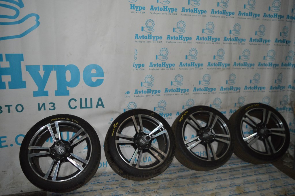 Комплект дисков R20 4шт Porsche Panamera 10-16 (01) с резиной и датчиками, 11J ET68, 9J ЕТ65