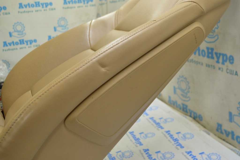 Подушка безопасности airbag сидение лев Porsche Panamera 10-16 беж