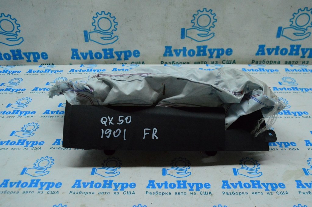 Подушка безопасности airbag коленная пассажирская прав Infiniti QX50 19- стрельнувшая