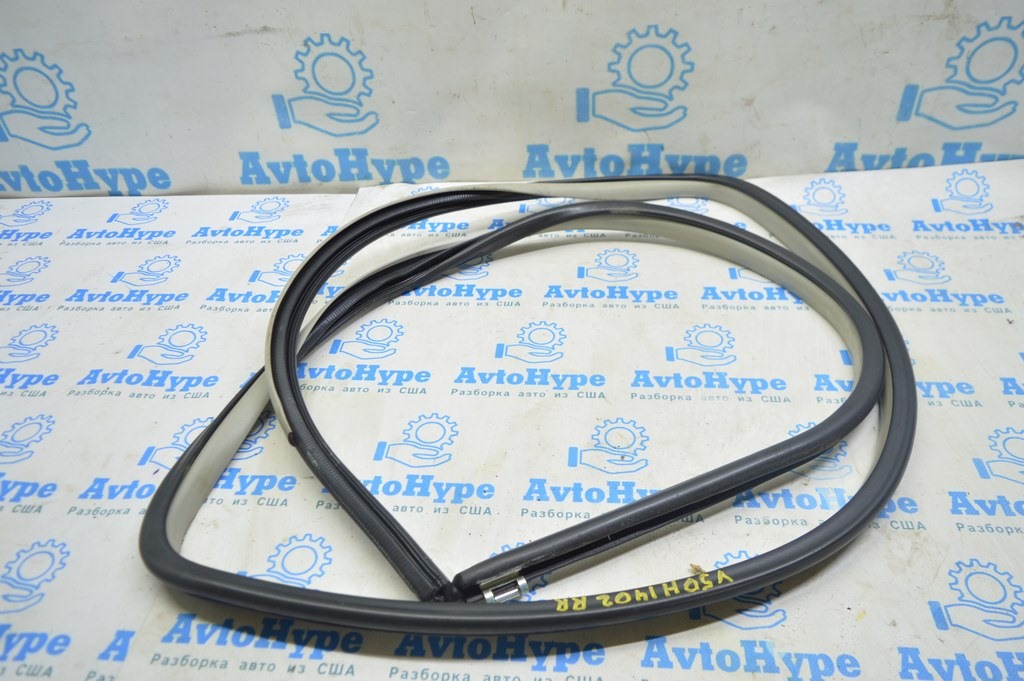 Уплотнитель дверного проема задний правый Toyota Camry v50 12-14 usa серый