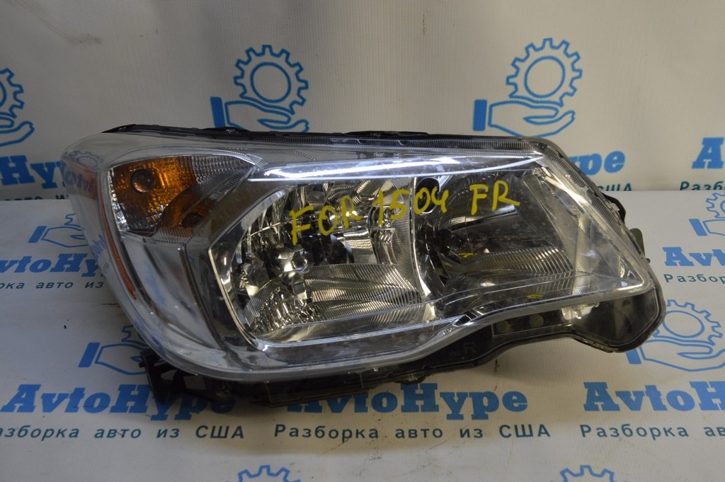 Фара передняя правая Subaru Forester 14-16 SJ дорест галоген (04)