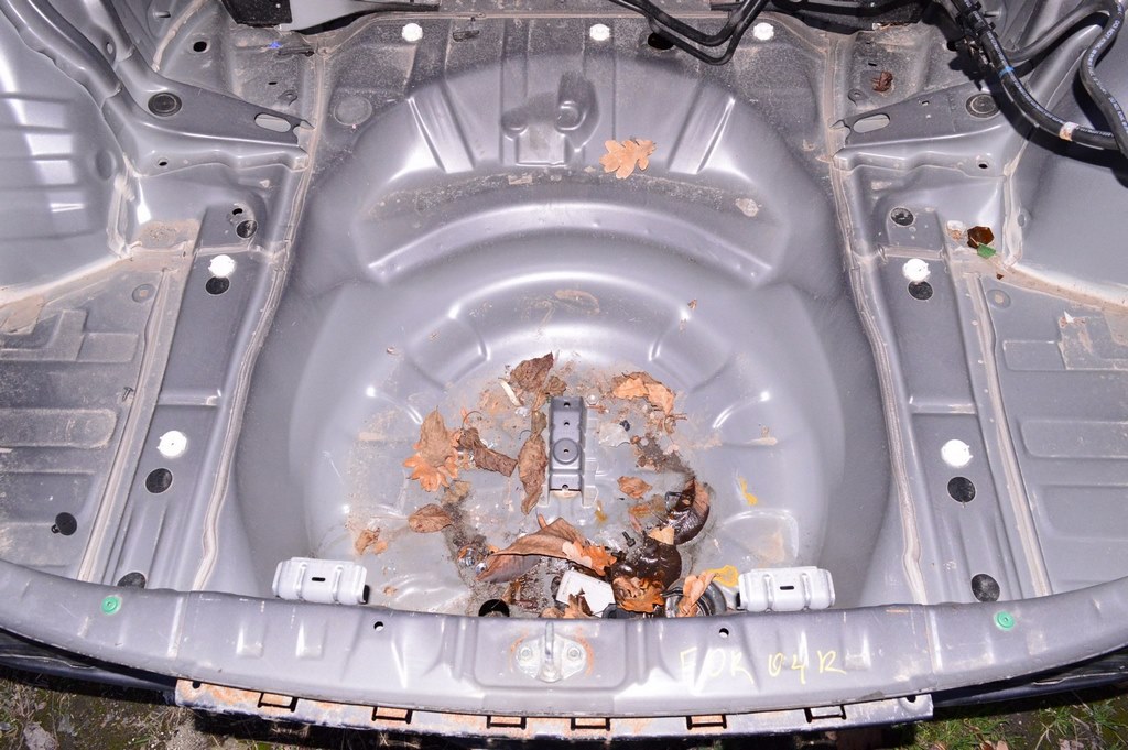 Корыто багажника Subaru Forester 14-18 SJ (03) черный цвет