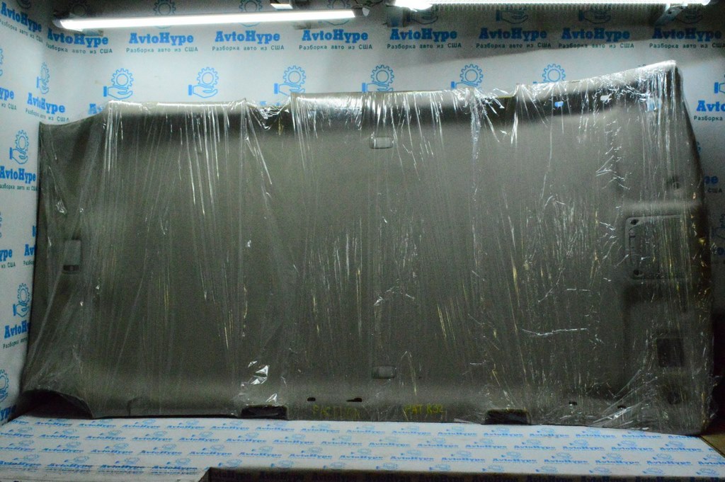 Обшивка потолка Nissan Pathfinder 13- серый без люка (распил)