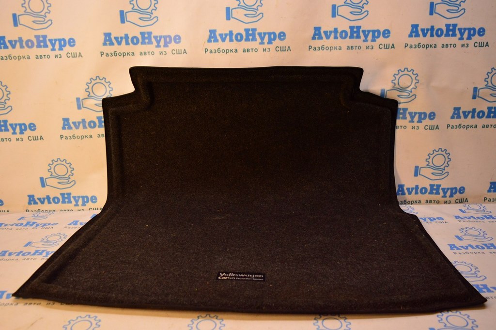Коврик багажника VW Passat b8 USA тряпка черный