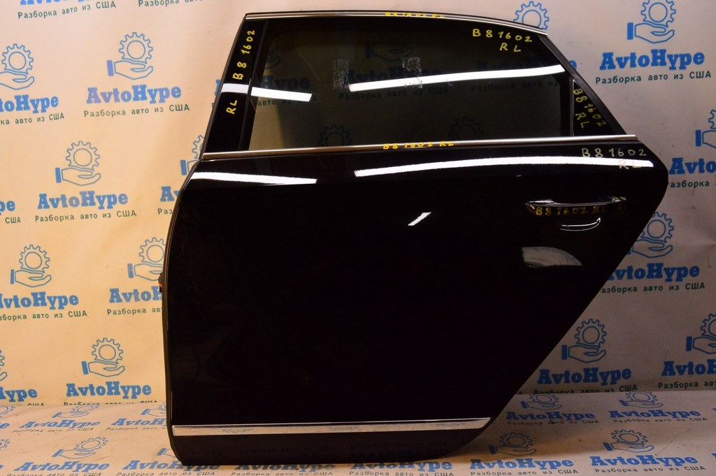 Дверь голая зад лев VW Passat b8 USA (02) черный цвет