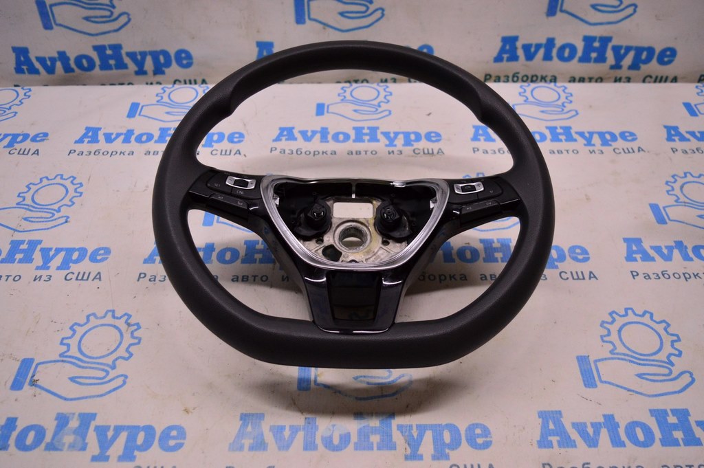 Руль (голый) VW Passat b8 USA пластик (02)