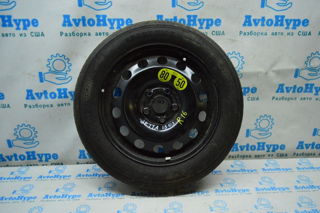 Запасное колесо докатка R16 VW Jetta 11-18 USA с резиной