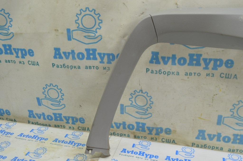 Обшивка двери багажника правая Toyota Sienna 15-20 серая (01) Реал М.