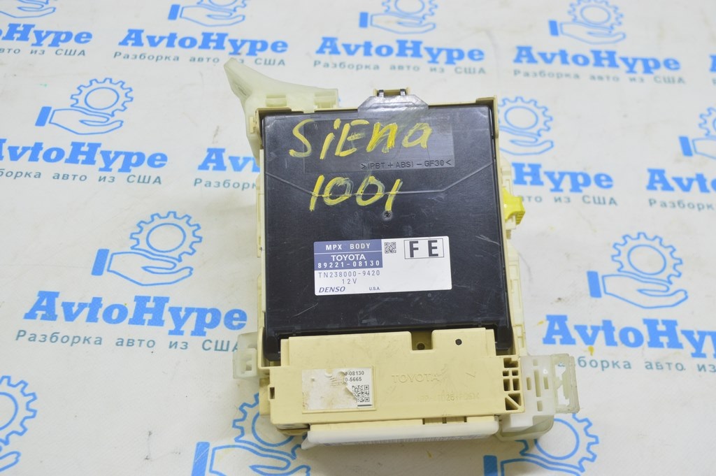 MPX BODY Toyota Sienna 11-20 (01) Реал М.