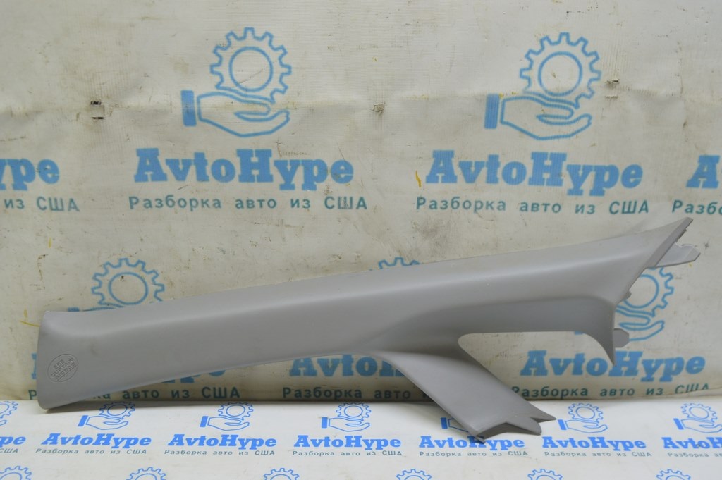 Накладка передней стойки верхняя левая Toyota Sienna 15-20 серая (01) Реал М