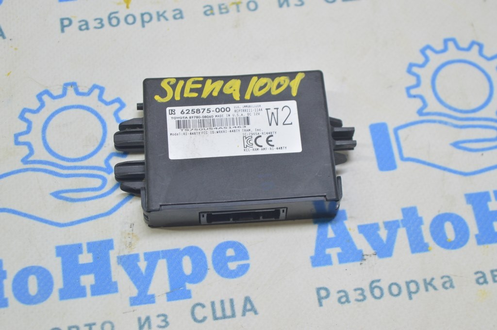 ANTI THEFT LOCKING CONTROL MODULE Toyota Sienna 15-20 (01) Реал М