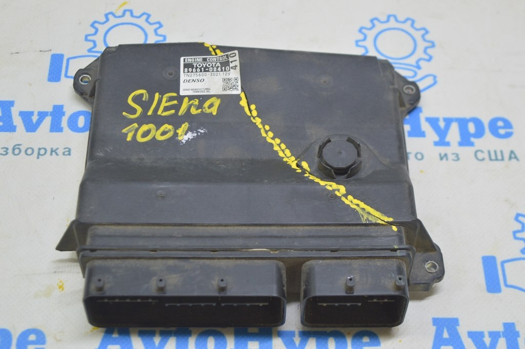 Блок ECU компьютер двигателя Toyota Sienna 15-16 (01) Реал М дефект корпуса