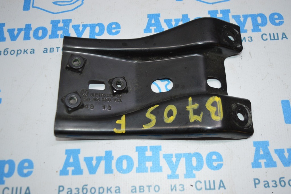 Планка замка капота VW Passat b7 USA