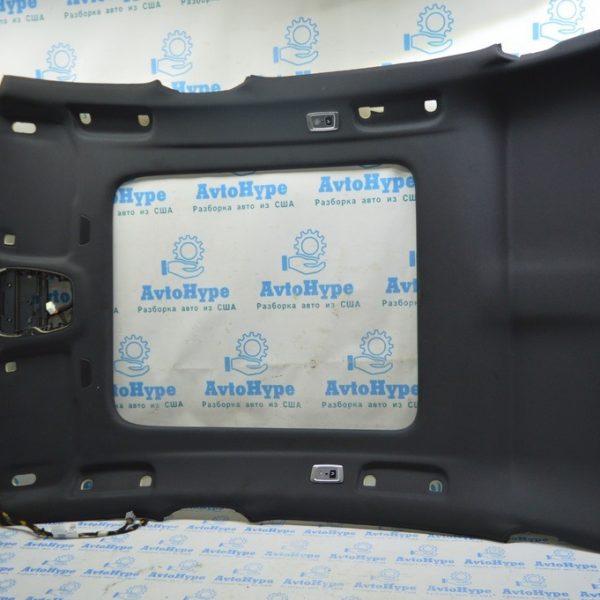 Обшивка потолка Volvo S90 16- под панораму черная (01)