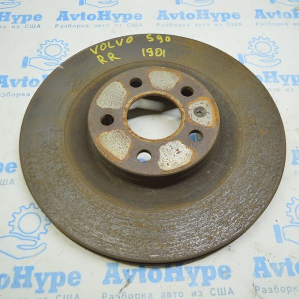 Диск тормозной зад прав Volvo S90 16-