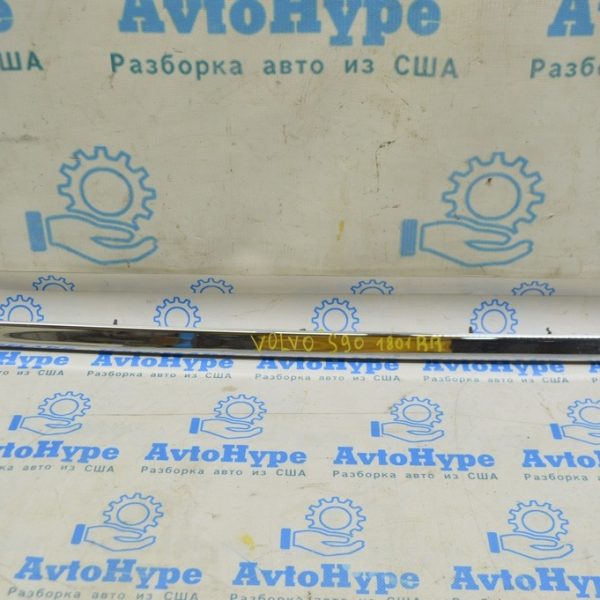 Молдинг двери нижний задний правый Volvo S90 16- хром