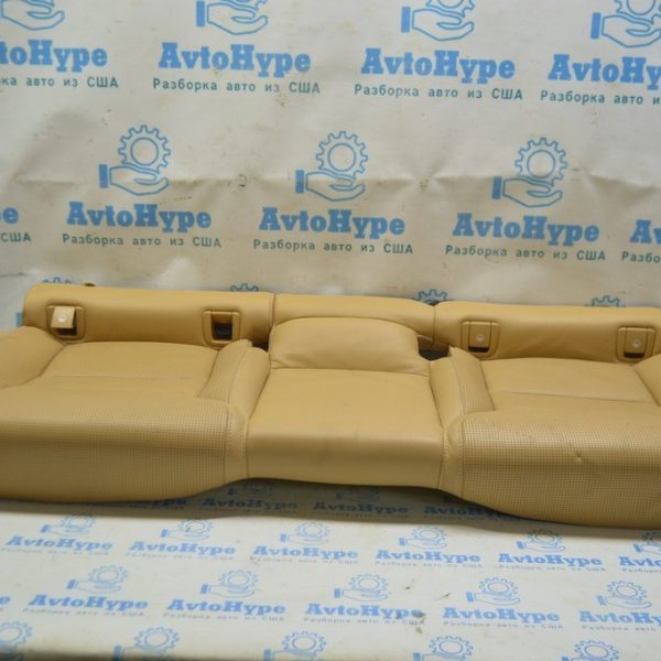 Задний ряд сидений (2 ряд) Volvo S90 16- нижняя часть, беж amber, трещины (01)