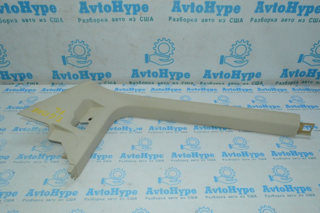 Накладка порога перед лев VW Tiguan 09-17 беж