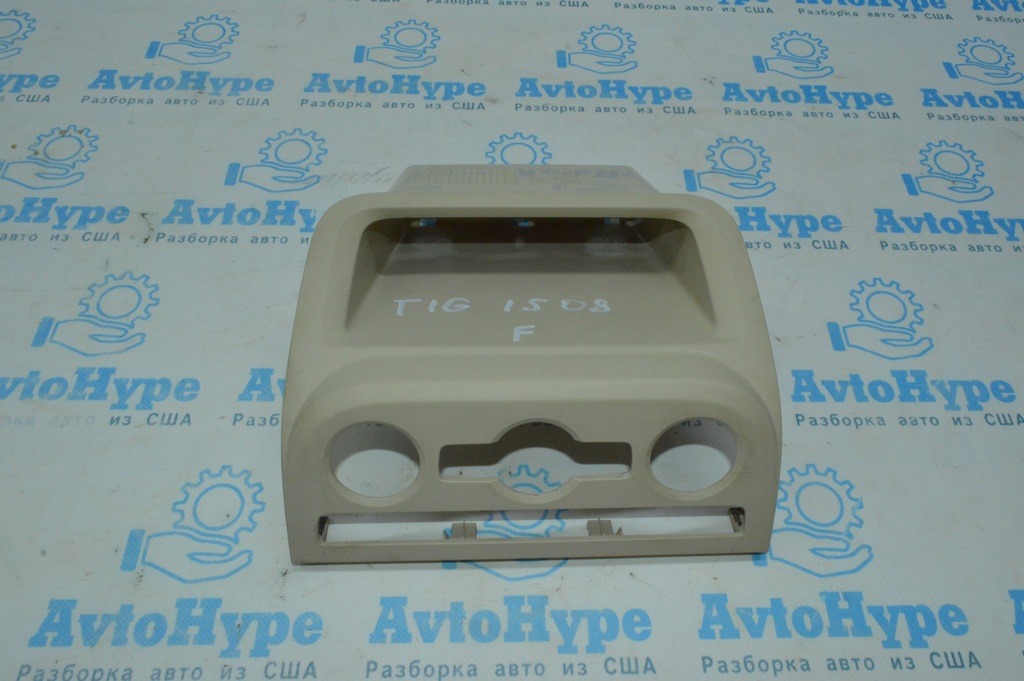 Рамка климат контроля VW Tiguan 09-17 беж