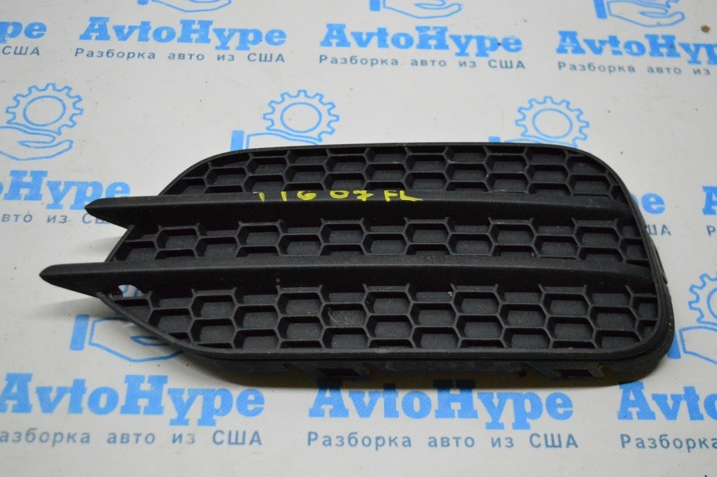 Решетка бампера лев VW Tiguan 12-17 рест без птф