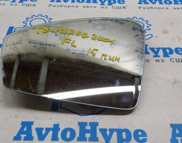 Левое Стекло Зеркала зеркальный элемент VW Touareg 18- с подогревом