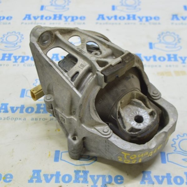 Подушка двигателя левая VW Touareg 18- 3.0d (01) пробег 30ткм идеал 2021год