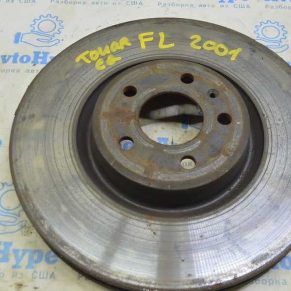 Диск тормозной перед лев VW Touareg 18- 350/34мм (01)