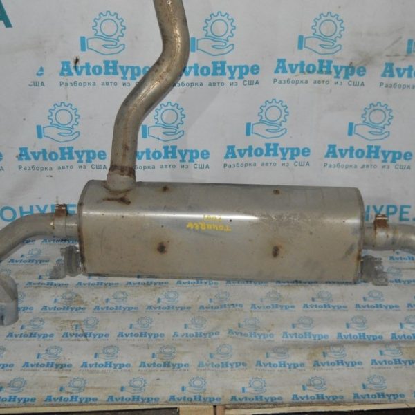 Глушитель задняя часть с бочкой VW Touareg 18- 3.0d без насадок