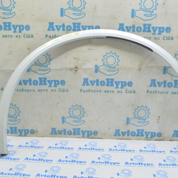 Накладка арки крыла перед прав  VW Touareg 18- накладка отщелкнута белое C9A (01)