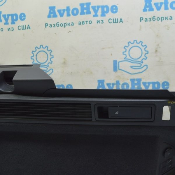 Ручка откидывания 2 ряда сидений зад прав VW Touareg 18- черн