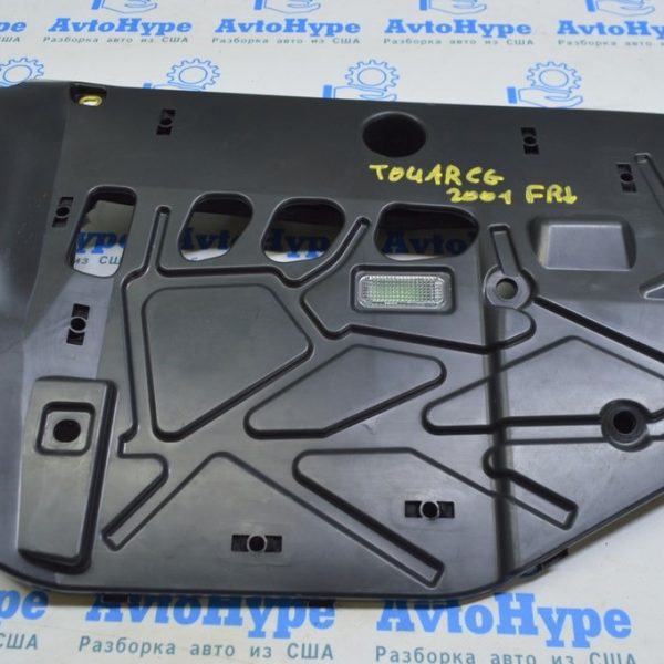 Накладка пространства ног пассажира VW Touareg 18- черн