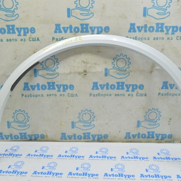 Накладка арки крыла зад прав VW Touareg 18- белое C9A (01)