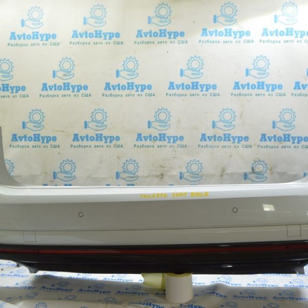 Бампер задний голый нижний VW Touareg 18- (01) белый