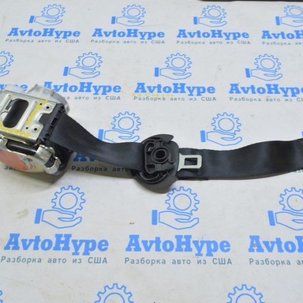 Ремень безопасности зад лев VW Touareg 18- черн