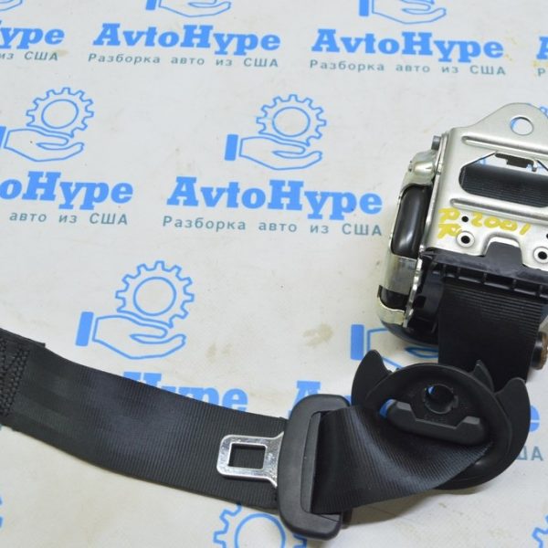 Ремень безопасности зад прав VW Touareg 18- черн