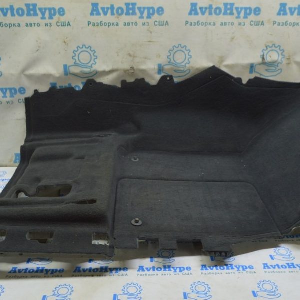 Покрытие пола переднее VW Touareg 18- черн, 2 части