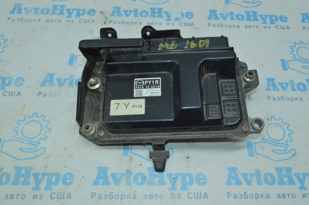 Блок ECU компьютер двигателя Mazda6 13-17 2.5 (01) py1r-18881-b